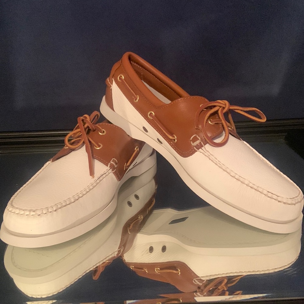 Brooks Brother Leather Boat Shoes
